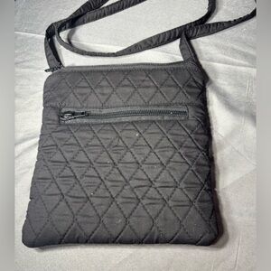 Quilted Black Crossbody Shoulder Bag EPC
